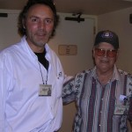 Alex with 87 years old legend Bob Saxton