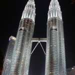 Kuala Lumpur by night.......The  Twin Towers